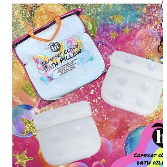 Hi Peach Layne Comfort Cloud Bath Pillow, White NEW!! - Picture 4 of 8